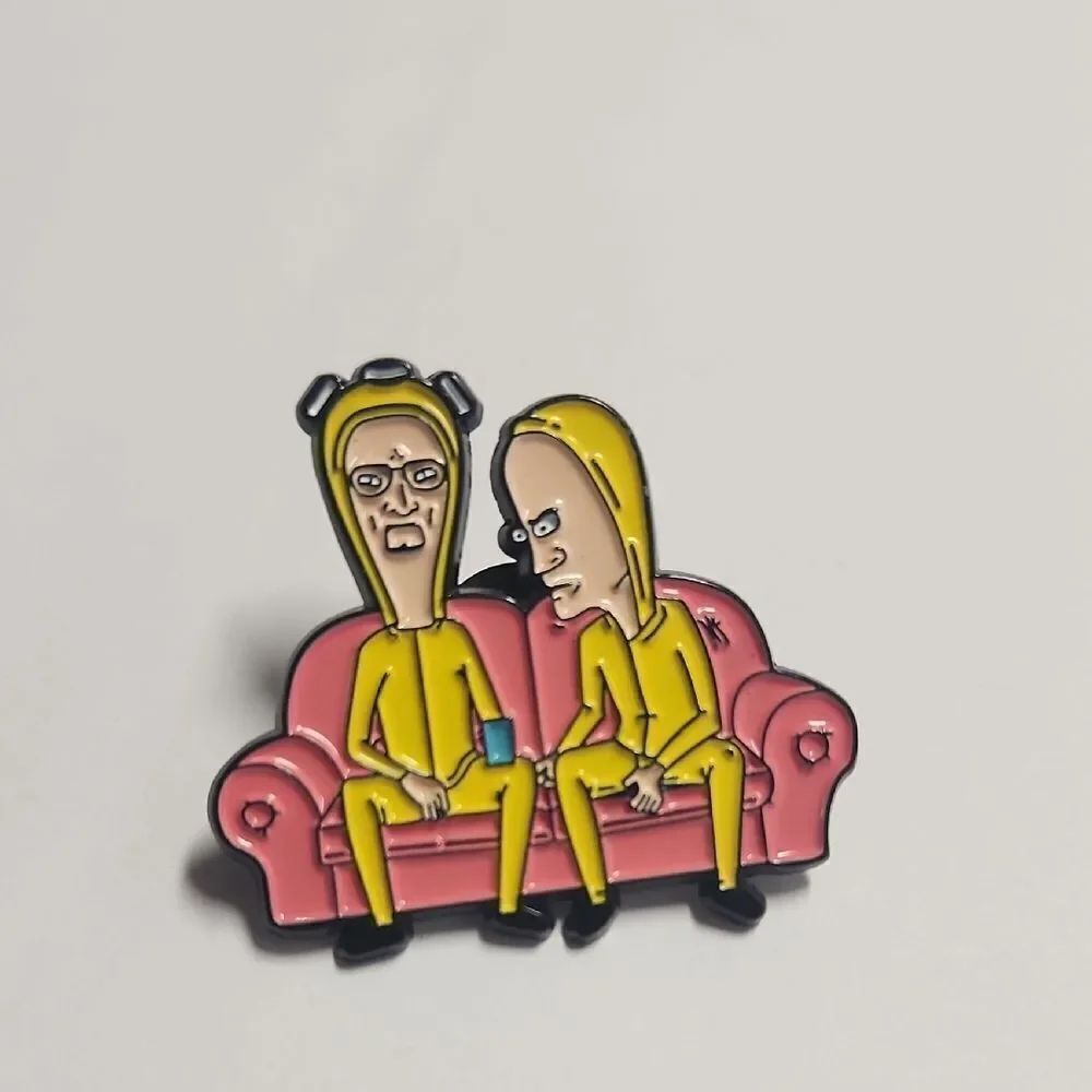 Cartoon Character Enamel Pin